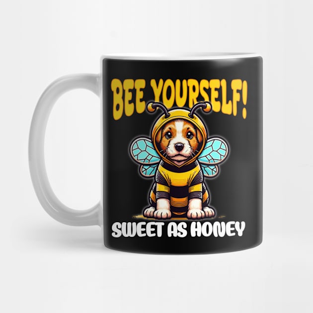 Bee Yourself! - Dog in Bee Costume by Pink & Pretty